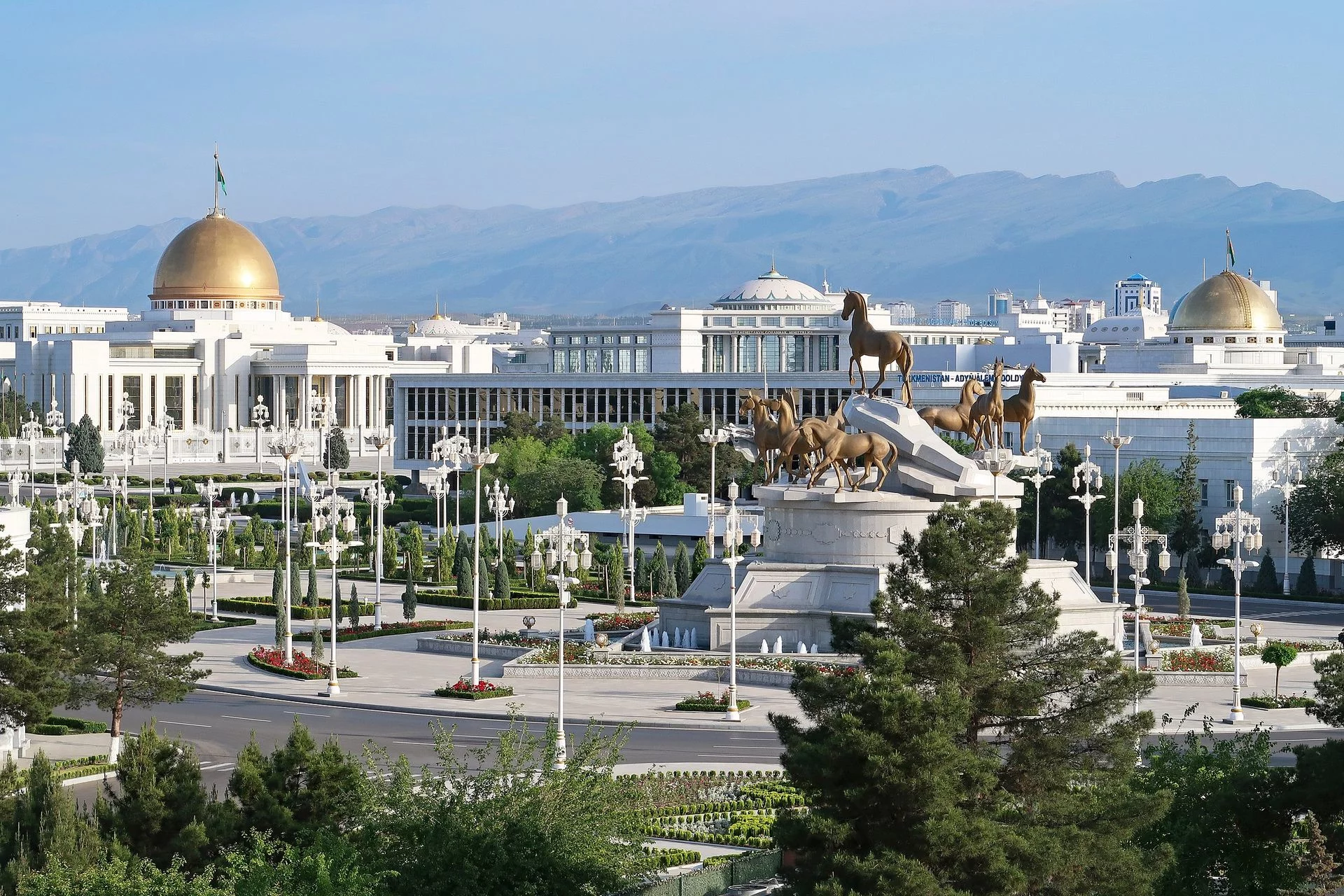 Ashgabat and its outskirts